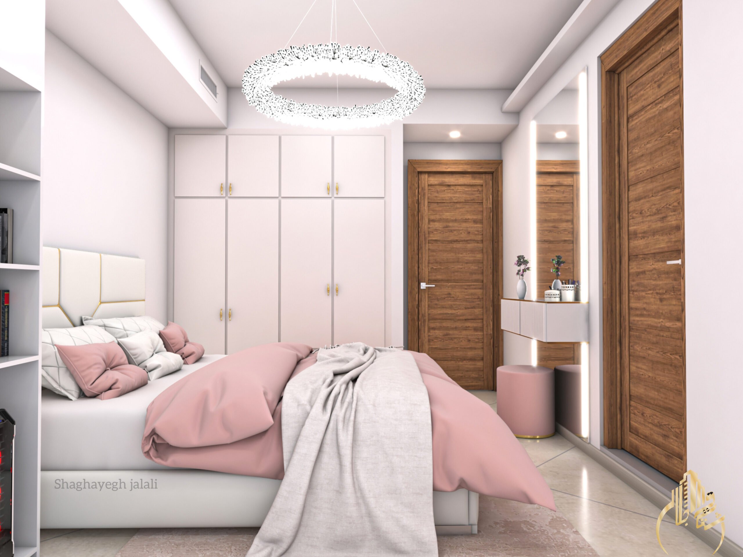 طراحی داخلی اتاق خواب مستر
