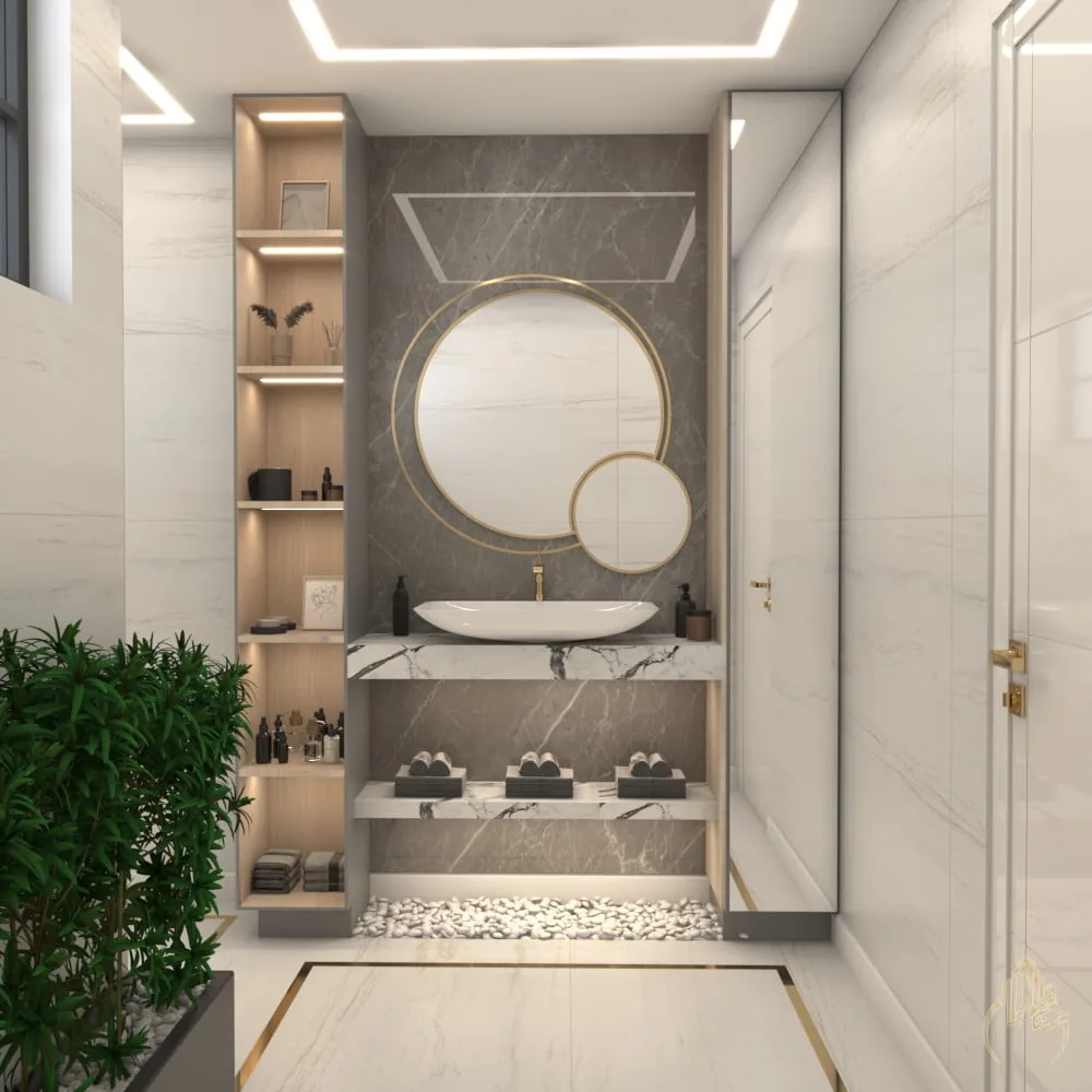 طراحی سرویس بهداشتی مدرن