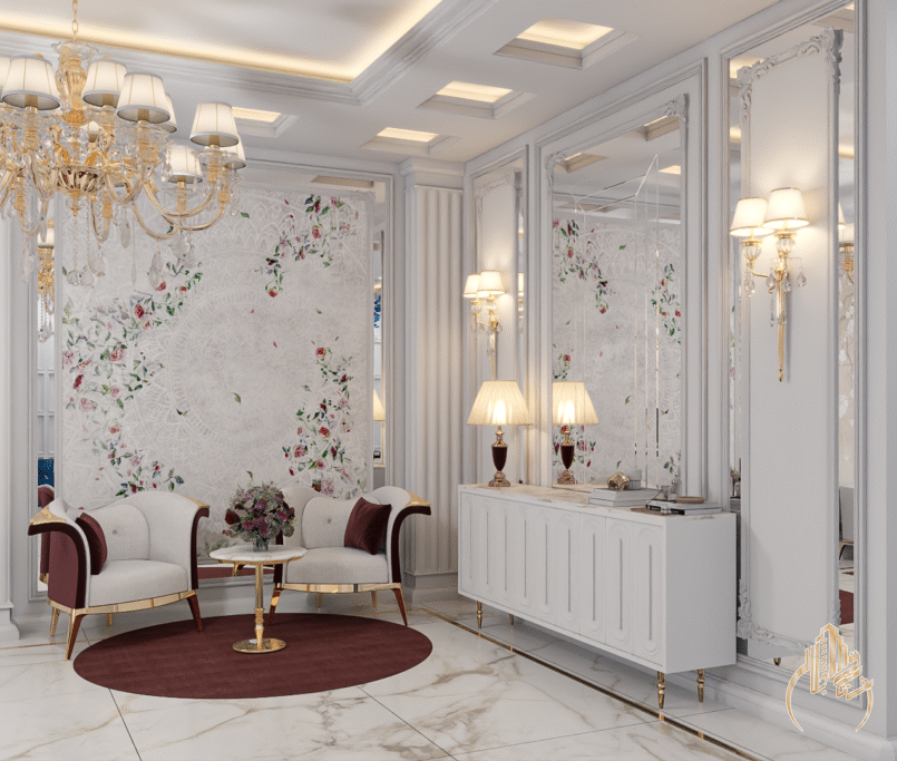 طراحی دیزاین پذیرایی کلاسیک