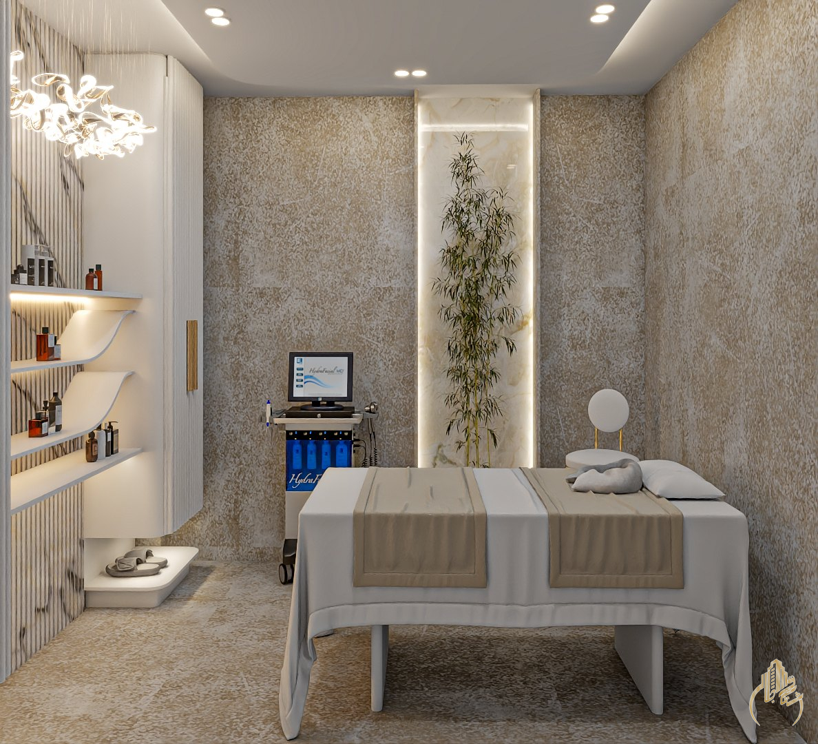 طراحی کلینیک پوست و زیبایی