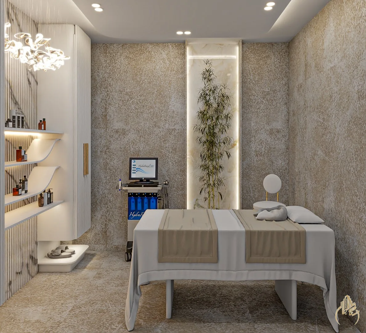 طراحی کلینیک پوست و زیبایی
