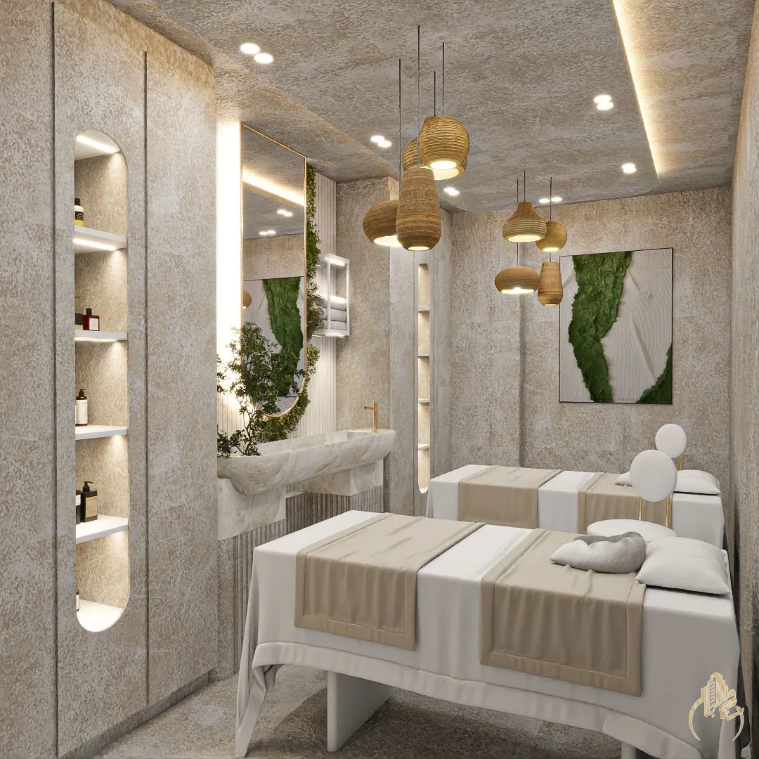 طراحی دیزاین اتاق فیشیال و پوست