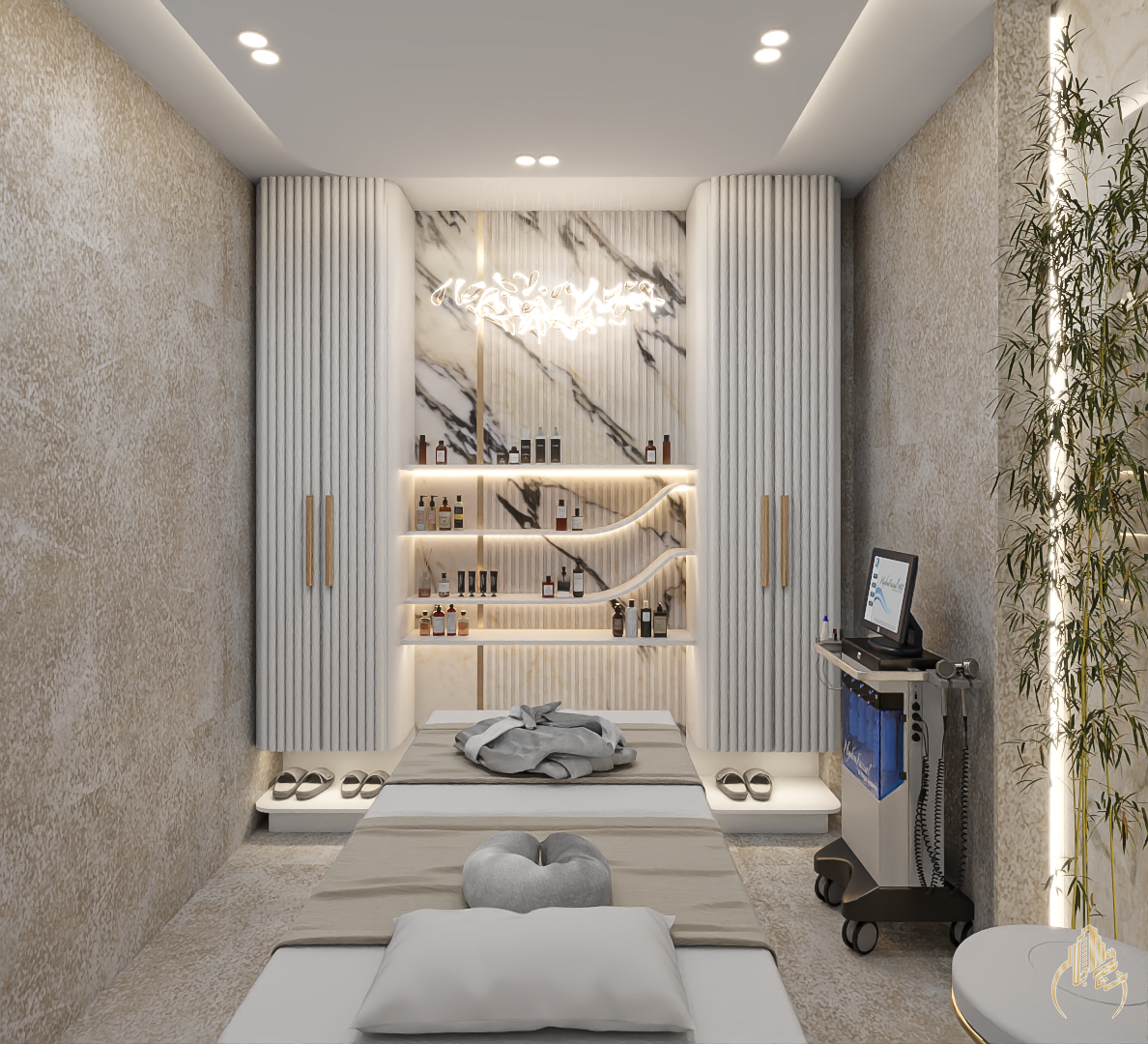 طراحی کلینیک پوست و زیبایی